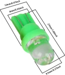 Thumbnail 7 of LED Лед Диодни Крушки За Табло, Габарит, Т10 W5W, 1X LED, 12V, 5 Цвята Светлина