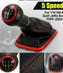 Thumbnail 6 of Tопка Скоростен Лост С Маншон Кожен Кожух За Голф Golf 4 Bora Червена