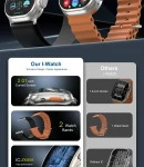 Thumbnail 8 of Смарт часовник Phone Planet с извит екран 2.01"