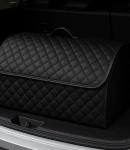 Thumbnail 8 of Луксозен кожен органайзер за багажник сгъваема кутия за съхранение 66x30x30 см