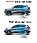 Thumbnail 3 of Комплект от 2 боя 360° допълнително широкоъгълно кръгло изпъкнало странично огледало за мъртва зона и обратно виждане