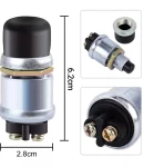 Thumbnail 2 of Универсален старт бутон за запалване палене клаксон тромба 12V