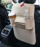 Thumbnail 5 of Мултифункционален органайзер за задната част на предна седалка на автомобил Бежов с 6 джоба