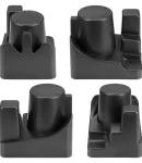 Thumbnail 2 of Подлакътник барче за VW Golf V MK5, VI MK6, VW Jetta V MK5 - Еко кожа – Черен