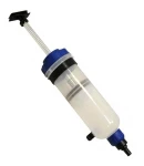 Thumbnail 1 of Ръчна шприц - помпа за засмукване и изтласкване на масло в комплект с накрайници 1.5 л.1.5L