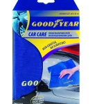 Thumbnail 1 of Мека универсална микрофибърна кърпа за избърсване подсушаване и почистване на замърсявания от стъкло 40 x 40 cm Goodyear Гудиър