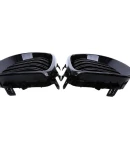 Thumbnail 2 of Двойни Бъбреци Решетки За БМВ 5-Серия BMW E60 E61 Черен Гланц Лак М5 2003 - 2011