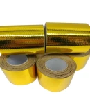 Thumbnail 5 of Предпазно изолационно фолио самозалепваща се златна термоизолационна лента 50mm x 10m за колектори/ изпускателна система