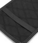 Thumbnail 10 of Универсален кожен калъф подложка за подлакътник на автомобил 29 cm x 17 cm черно с бял шев