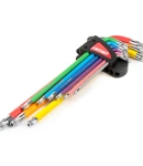 Thumbnail 4 of Комплект от 9бр. Г-образни ключове торксове TORX S2 дълги