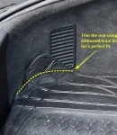 Thumbnail 9 of Универсална гумена стелка за багажник 118 x 85 cm с възможност за изрязване