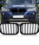 Thumbnail 10 of Двойни Бъбреци Решетки За БМВ BMW X3 F25 Преди Фейслифт 2010г.-2014г. Черен Гланц Лак