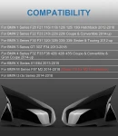 Thumbnail 6 of Комплект от 2бр. М Style капаци за странични огледала за BMW F20 F21 F22 F23 F30 F31 F32 F33 F34 F36 GT 3GT E84 E87 I3S