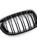 Thumbnail 5 of Бъбреци Решетки за БМВ BMW E46 Facelift Фейслифт 2002-2005 Черен Гланц