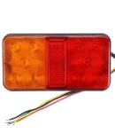 Thumbnail 12 of Комплект от 2 броя LED Лед Диодни Стопове Стоп Задна Светлина Slim 12V За Камион Ремарке Бус Ван Каравана и др. 15 cm x 8 cm