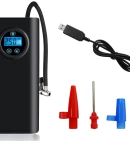 Thumbnail 11 of Преносим мини автомобилен въздушен компресор помпа за гуми с LED дисплей и вградена батерия