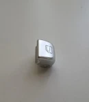 Thumbnail 2 of Комплект 2 Броя Ляво И Дясно Капачета Бутони Копчета За Ел. Стъкла Мерцедес Mercedes E C S GLC CLASS, Хром, Сиви