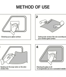 Thumbnail 4 of 50 СМ X 3 Метра 20% Тъмно Черно Недраскащо се Професионално Авто Фолио за затъмняване на стъкла прозорци американско