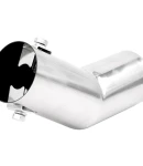 Thumbnail 2 of Универсален хромиран накрайник за ауспух вход 63мм