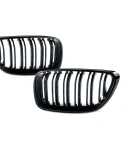 Thumbnail 5 of Двойни Бъбреци Решетки За БМВ BMW F22 F23 F24 F27 E87 2012г.-2018г. Черен Гланц Лак