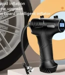 Thumbnail 5 of Преносим безжичен мини въздушен компресор помпа за гуми с LED дисплей и вградена батерия за автомобил колело мотор и др.
