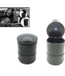 Thumbnail 1 of Преносим пепелник със синя LED светлина за кола/камион/офис