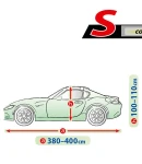 Thumbnail 3 of Висококачествено Покривало Kegel за купе автомобил Серия Mobile Garage размер S 380- 400см х 100 - 110см