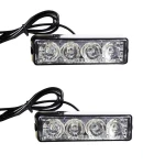 Thumbnail 6 of 4 LED Аварийна Лампа За Пътна Помощ, Жълта Блиц Светлина, Мигаща! MAR752