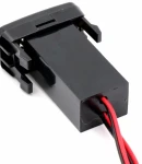 Thumbnail 5 of Двойно USB УСБ Зарядно за Вграждане за Peugeot 307 Пежо 12V 4.2 Amp