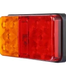 Thumbnail 13 of Комплект от 2 броя LED Лед Диодни Стопове Стоп Задна Светлина Slim 12V За Камион Ремарке Бус Ван Каравана и др. 15 cm x 8 cm