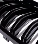 Thumbnail 6 of Двойни Бъбреци Решетки За БМВ BMW X3 F25 Преди Фейслифт 2010г.-2014г. Черен Гланц Лак