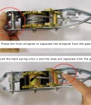 Thumbnail 12 of Ръчна лебедка-скрипец със стоманено въже товароподемност - 4 тона