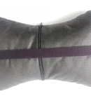 Thumbnail 2 of Комплект от 2 броя универсални възглавници авто възглавничка за врат за по-добър комфорт при дълъг път с автомобил черно със син шев