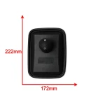 Thumbnail 6 of Универсално огледало за обратно виждане с основа 225 mm x 117 mm за камион автобус строителни и селскостопански машини багери кемпери и др.