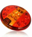 Thumbnail 4 of LED Лед Диоден Стоп Тип Хамбургер, Slim, Ø14cm, 12V-24V, За Камион, Ремарке, Бус , Каравана, Кемпер