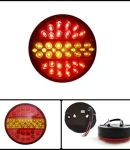 Thumbnail 1 of 1 брои LED Лед Диоден Стоп Тип Хамбургер Задна светлина За Камион Ремарке Бус Каравана Кемпер и др. 24V Ø14cm