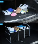 Thumbnail 8 of Сгъваем органайзер за автомобил с 3 отделения 55см х 33 см