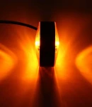 Thumbnail 5 of 1 брой ЛЕД LED габарит за огледало ОБЕЦИ за камион 12-24V Scania Сканиа Volvo Волво MAN МАН DAF ДАФ Mercedes Мерцедес в оранжево