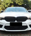 Thumbnail 12 of Двойни Бъбреци Решетки За BMW 5 Series БМВ 5-та Серия G30 G31 G38 2017-2019г. 520i, 523i, 528i, 530i, 535i, 550i, 520d, 530d, 530e, 530eX, 530iX, 550iX (xDrive), 540dXЧерен Гланц Лак