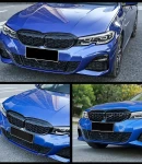 Thumbnail 7 of Бъбреци Решеткa за BMW 3-та Серия G20 Sedan 2019+, G21 Touring, G28 Sedan Diamond Style Черен Гланц