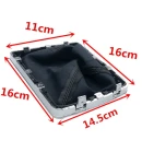 Thumbnail 3 of Кожен маншон за скоростен лост кожух с рамка За Опел Астра Х Opel Astra H 2004–2010, Corsa D Корса Д 2006-2011