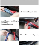 Thumbnail 6 of Универсален спойлер за броня и прагове карбон карбонов 5см x 2.5м