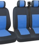 Thumbnail 1 of 2+1 КОМПЛЕКТ УНИВЕРСАЛНИ КАЛЪФИ , ТАПИЦЕРИЯ ЗА ПРЕДНИ СЕДАЛКИ ЗА БУС , МИКРОБУС , ЦВЯТ СИНЬО-ЧЕРНО , ТЕКСТИЛ TAP923