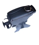 Thumbnail 1 of Подлакътник за автомобили с поставка за чаша, Универсален, Черен