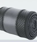 Thumbnail 3 of Калъф За Волан От Еко Кожа - Универсален 37-38см - Черно-Сив