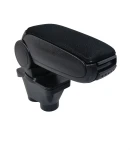 Thumbnail 5 of Нов Подлакътник, Барче за автомобил за Peugeot Пежо 208 2012 - 2019 с черно текстилно покритие