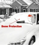Thumbnail 15 of Термо сенник Покривало за предно стъкло на автомобил против сняг и слънце 150 x 95 см