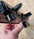 Thumbnail 7 of 1бр преден габарит маркер LED светлини за сенник 24V за Скания Scania R S G 2016+ с букса оранжева светлина