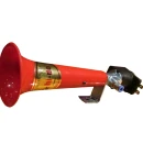 Thumbnail 4 of Тромба клаксон сирена единична кръгла Turkish Wolf Whistle  Турски Вълк 120dB 24V за камион бус автобус тир тежкотоварни машини и др.