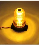 Thumbnail 10 of LED Лед Сигнална Аварийна Лампа Маяк Буркан 130mm x 74mm, 12V - 24V, 30 SMD Диода За Трактор, Електрокар, Мотокар, Селскостопански Машини и др.